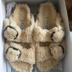 Birkenstock Papillio Arizona Teddy sandals